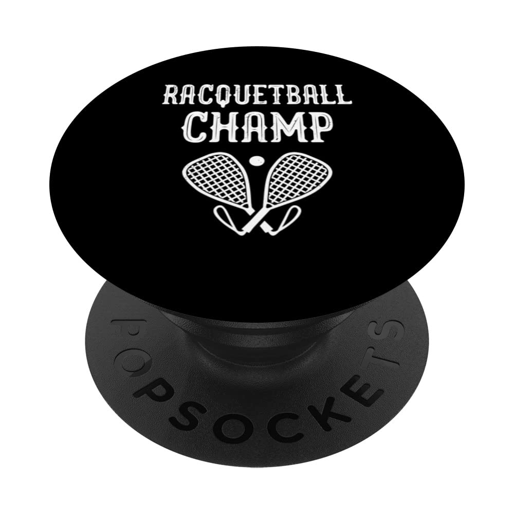 Racquetball Player - Racquetball Buddy Racquet Ball Master PopSockets Swappable PopGrip