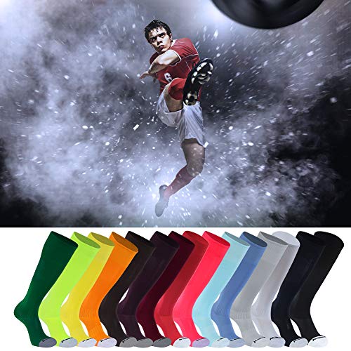 image for Volleyball Soccer Socks for Boys& Girls, Sunew Team Sports Wicking-moi