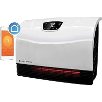 Amazon.com: Heat Storm HS-1500-PHX-WIFI Infrared Heater, Wifi Wall Mounted  : Home u0026 Kitchen