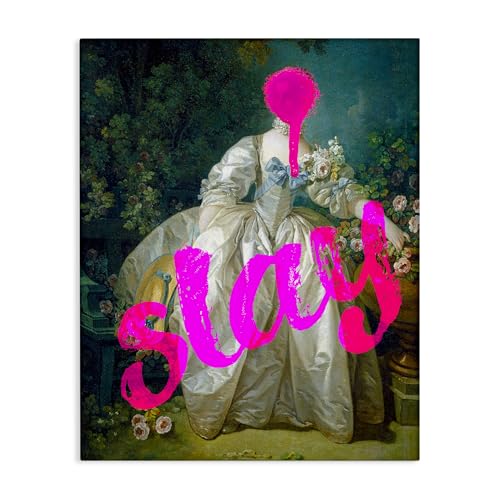 Stupell Industries Slay Classical Baroque Gown Canvas Wall Art, design by Lil'…