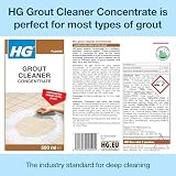 HG Grout Cleaner 500ml - Concentrated Tile Grout Cleaner for Deep Cleaning view 2