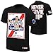 WWE John Cena Hustle Loyalty Respect Authentic T-Shirt Black Large