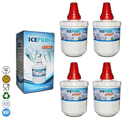 4 x Icepure RFC2900 A rfc1100 a nevera filtro de agua compatible ...