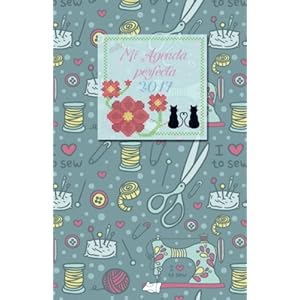 Mini Mi agenda perfecta 2017: interior b/n (Spanish Edition)