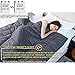 YnM 17lbs Weighted Blanket for Adults, Breathable Heavy Bed Throw Blanket with Cooling Glass Beads for All Season Use, Ideal for One Person of 160lbs (60x80 Inches, Queen Bed, Dark Grey)