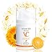 Face Moisturizer - Vitamin C Cream for Face & Eyes Anti-Aging & Wrinkle, Britening Skin with Vitamin B5 & Coconut Oil Night Cream for Face Skin Care (1.7oz)