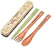 Skater Totoro Flower quiet chopsticks,fork and spoon set TAC1 from Japan