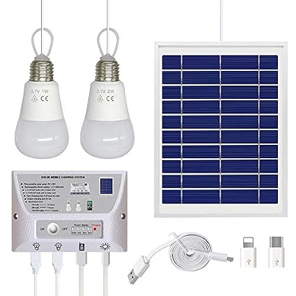 Xigeapg Solar Outdoor Lighting System Solar Light