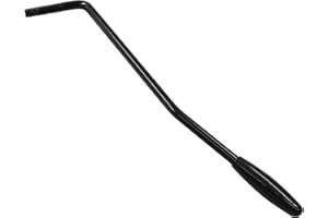 Murtenze 6MM Tremolo Arm Electric Guitar Tremolo, Whammy Bar with Tip Thread Metal Single Tremolo Arm for Squier Stratocaster Electric Guitar Tremolo System (Black)