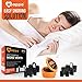 Wooppa Snoring Solution - Anti Snoring Solutions - Anti Snoring Devices - Snore Aids - Nose Vents - Snore Nasal Dilators - 8 Pack - Snore Stopper Set - Reduce Snoring - Stop Snoring