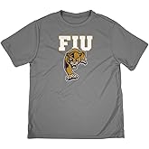 Official NCAA Collegiate Youth Kids for Boys & Girls Sport Active T-Shirt Primary Logo Charcoal Collection
