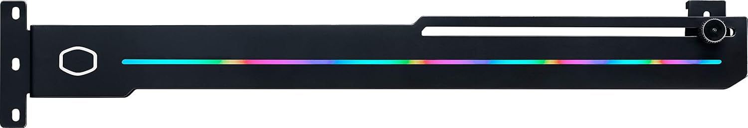 Cooler Master ELV8 GPU Brace with ARGB Strip Lighting - Universal Graphics Card Holder and Brace, Graphics Card Brace, ELV8 ARGB - Image 4