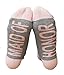 The Paisley Box ‘MAID OF HONOR' Socks - Maid of Honor Gifts (Maid of Honor Socks, Pink and Gray)