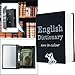 Lock Box with Key, Diversion Book Safe (Portable Safe Box, Great for Traveling, Store Money, Jewelry, and Passport) by Stalwart, Dictionary - 3 x 4 in