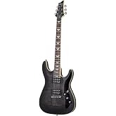 Schecter Omen Extreme-6 Electric Guitar - See-Thru Black