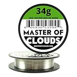 Nichrome 80 - 250 ft 34 Gauge AWG Resistance Wire 0.16mm 34g 250'