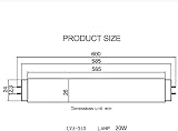 UVA 340 Aging Lamp Tube T8 30W 900mm Simulate Sunlight School Factory Test view 7