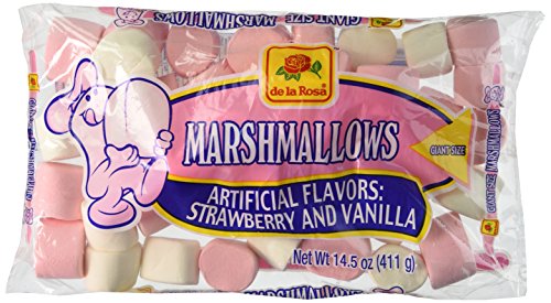 De La Rosa Giant Marshmallows Strawberry and Vanilla