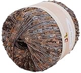 Twinkly Glitz Metallic Trail Trellis Yarn #909 Silver Camel with Lurex