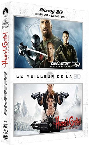 Le Meilleur de la 3D : G.I. Joe 2 : Conspiration + Hansel & Gretel : Witch Hunters - Combo Blu-ray3D + Blu-ray+ DVD