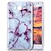 Galaxy J7 Case, PHEZEN IMD Purple Marble Pattern IMD Design Cute Creative Anti-Scratch Bumper Ultra Slim TPU Soft Case Rubber Silicone Skin Cover for Samsung Galaxy J7 J700 (2015)