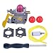 Savior 545081808 Carburetor 530071752 with Screwdriver Kit for Poulan FL20 FL20C FL25C FL26 FX26S FX26SC FX265 XT260 SST25 SST25C Weed Eater Featherlite Trimmer 530071822
