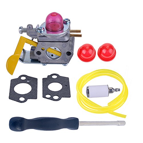Savior 545081808 Carburetor 530071752 with Screwdriver Kit for Poulan FL20 FL20C FL25C FL26 FX26S FX26SC FX265 XT260 SST25 SST25C Weed Eater Featherlite Trimmer 530071822
