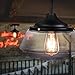 Oak Leaf Pendant Lighting, Vintage Industrial Glass Pendant Light Shade Lampshade Chandelier