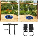 REDCAMP Large 110 cm Nest Tree Swing Seat for Children Blue 500 Lbs Capacity view 4