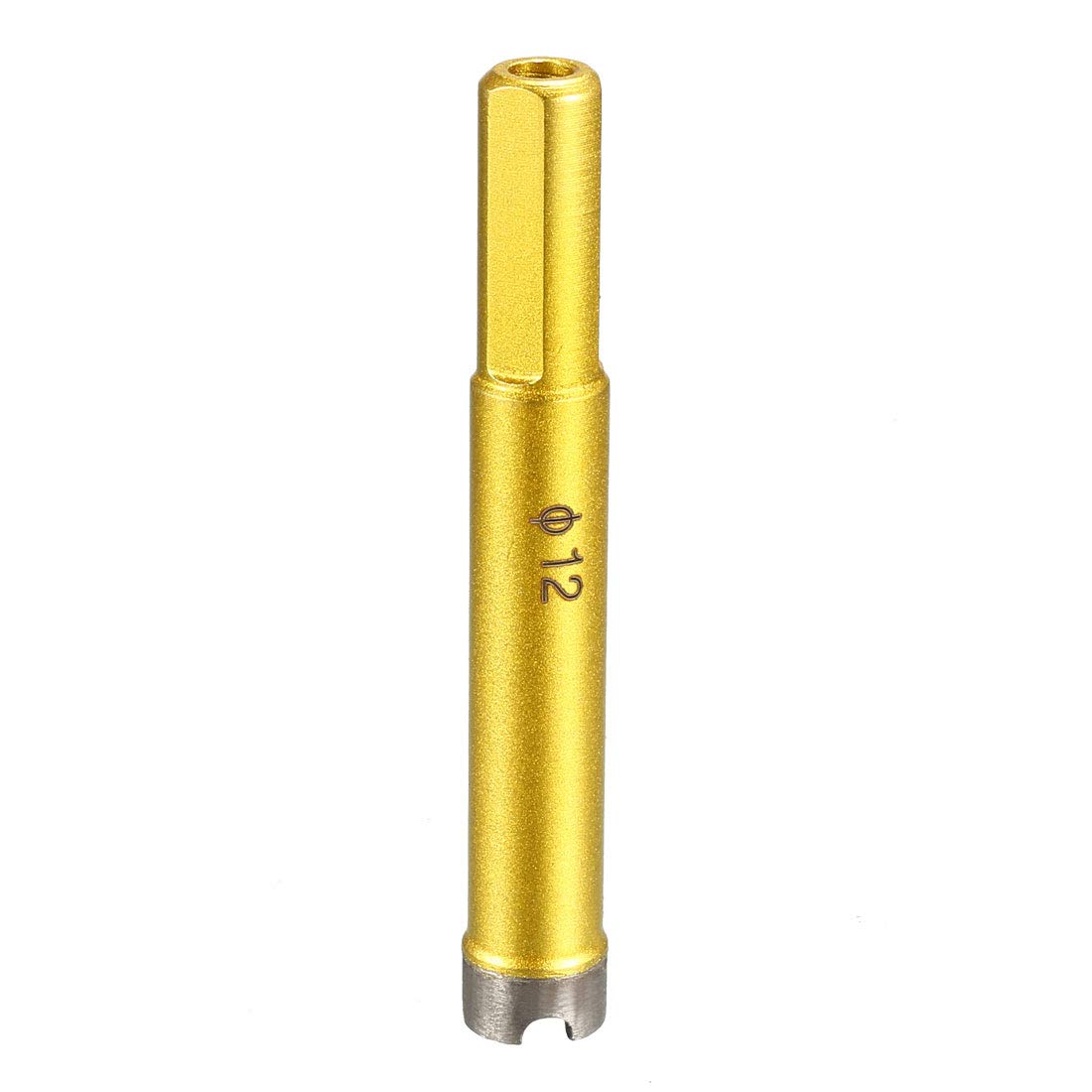 sourcing map 12mm Dry/Wet Diamond Core Drill Bit for Concrete Brick Block Stone Masonry