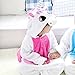 Wellbeing Unicorn Onesie Kids Animal Pajamas Costume Unisex Cosplay Sleepwear Nightwear Soft and Comfortable for Children (S, PINK)