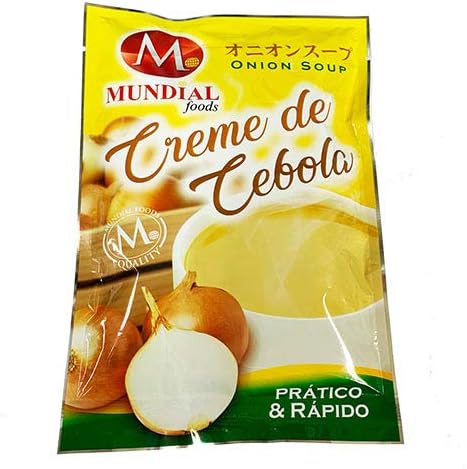 オニオンスープ 65g 買収 Mundial Foods Creme De Cebola