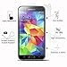 Doryum Anti Scratch 0.3mm Thin Tempered Glass Screen Protector for Samsung Galaxy S5 Color Gold