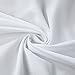 Suppromo 14ft White Tulle Table Skirt Tutu Table Skirt Tablecloth Decorations for Rectangle or Round Tables for Birthday Party Baby Shower Wedding Buffet Banquet Decoration(L14(ft)*H 30in)