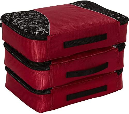eBags Classic Medium 3pc Packing Cubes (Titanium) 3 eBags Classic Medium 3pc Packing Cubes (Titanium)