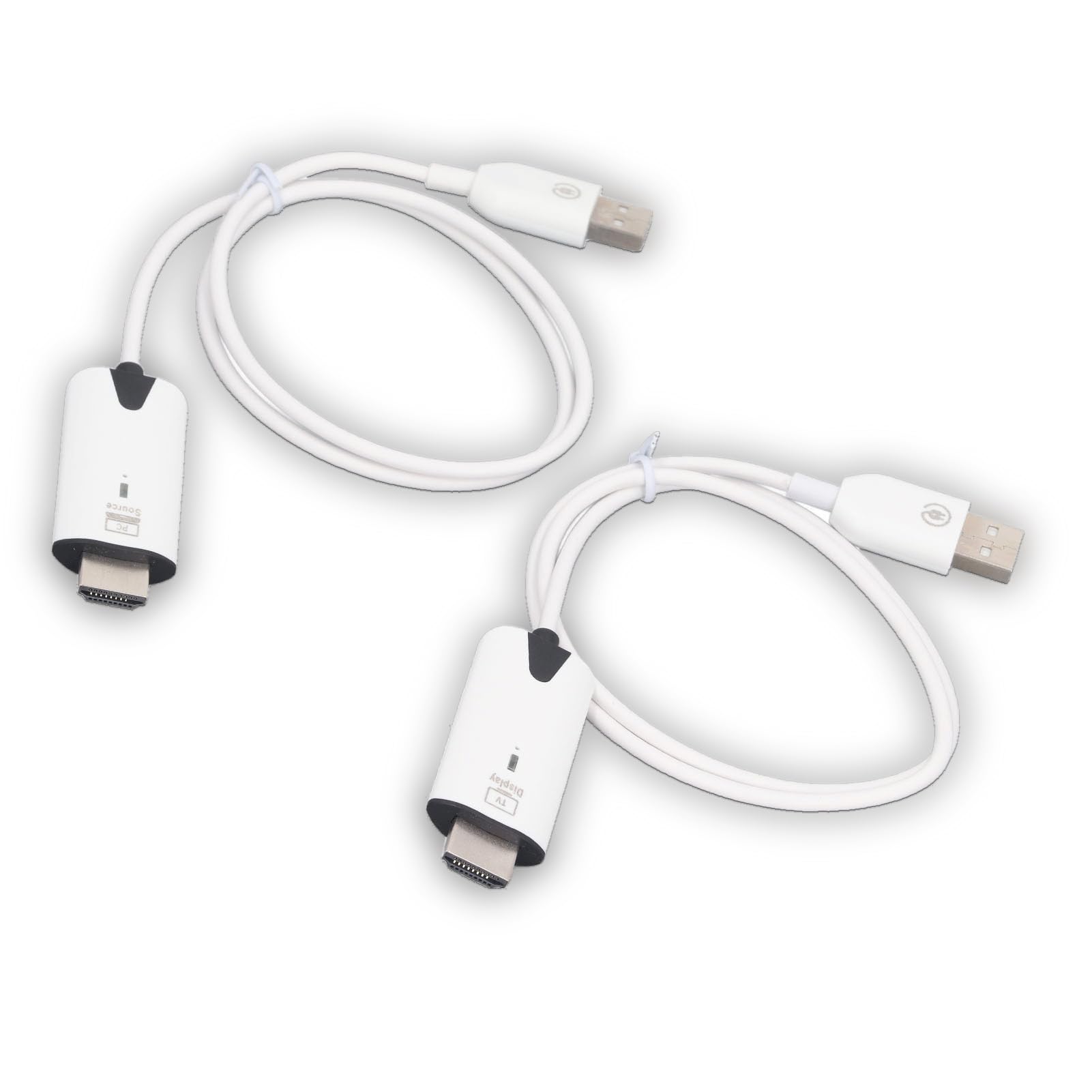 Wireless HDMI Transmitter and Receiver, 1080P 98.4FT HDMI Extender 30M Transmission Range, for Streaming Video Audio From Laptop Smartphone to HDTV and Projector