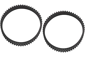 HogarTech 2-Pack Toothed Planer Drive Belt for Black & Decker Floor Head Models KW715, BD713, 7696 Types 6–7 (X40515, 324830-