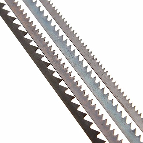 12pcs 132mm 10/15/18/24 Scroll Saw Blades Pin Ends Scroll Saw Sanding