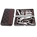 Ohuhu [12 in 1] Stainless Steel Personal Manicure Set & Pedicure Set, Travel & Grooming Kit with Free Delicate Case