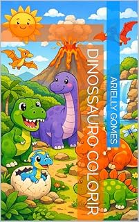 Livro Dinossauro colorir