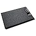 2 Pack - Ribbed Indoor Outdoor Rug for Entrance, Floor Mat with Shoe Scraper & Rubber Backing for All Weather, Entryway Rug for High Traffic Areas, 20