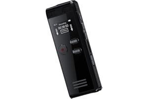 NEKSIDE 8GB Voice Activated Recorder, 800 Hours of High-Definition Recording Storage Capacity ，3072Kbps HD Audio Recording Device with Playback