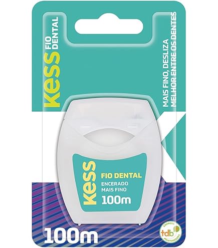 Curaprox DF 834 hortelã encerado com fio dental 50 m : Amazon.com