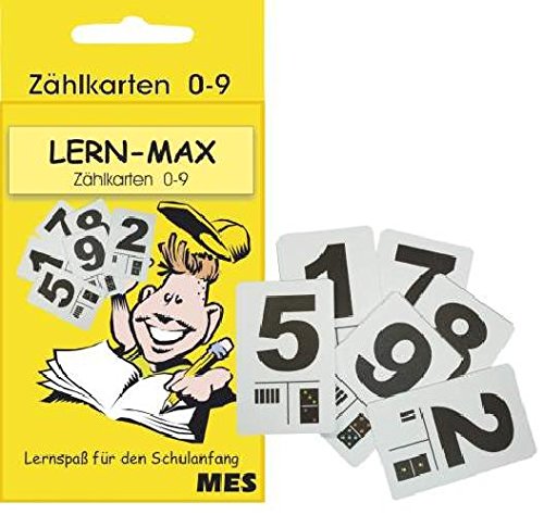 Lernfix Counting Cards 0-9 Seehaus 1991 1047