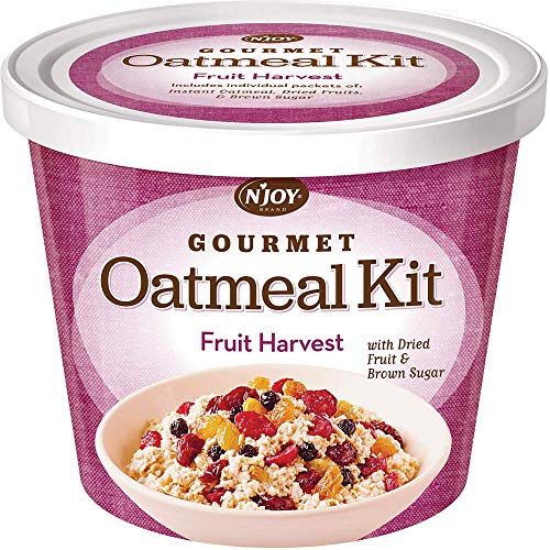 N'Joy Oatmeal Kit, Fruit Harvest (Pack of 8) - Thumbnail 4