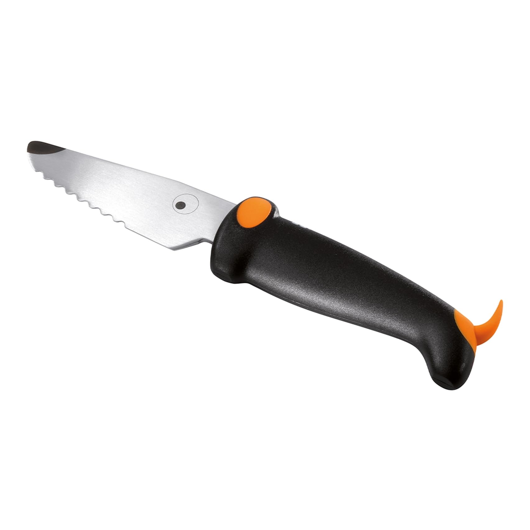 Kuhn Rikon 22278 kinderkitchen Children's Dog Knife with Teeth, Black , 1.5 x 3.5 x 17 cm — image 1