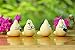 Kimkoala Miniature Emoji Figurines, 12 Pcs Resin Mini Cartoon Action Twittering Expression Figures Totoro Chibi Dolls For Fairy Gardening Micro Landscape Potted Decoration Terrarium Supplies