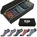 Fly love 5 Pairs No Show Low Cut Ankle Socks Athletic Casual Liner Sock With box