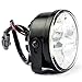 Docooler 2x DC 12V Super Bright Cool White Round Vehicle LED Daytime Running Light 4 Led Car Charger Driving DRL Fog Lamp