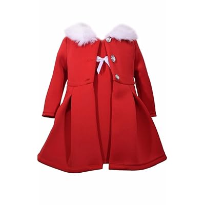 Bonnie Jean Christmas Dress Coat Set with Red Faux Nigeria Ubuy